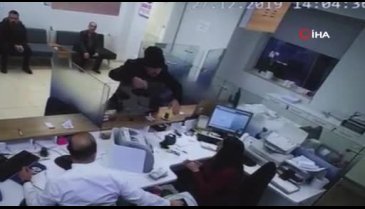 Banka şubesinde silahlı soygun!