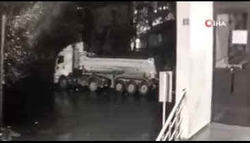 Tır hırsızlığı kameraya takıldı