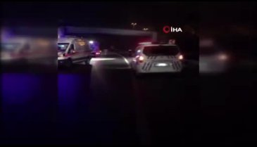 Yangından son anda kurtuldu