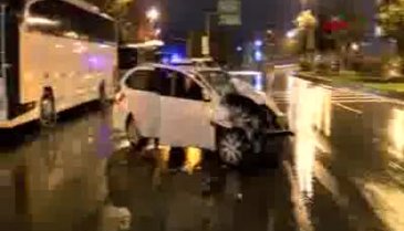 Alkollü sürücü makas attı, faciadan dönüldü