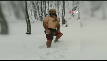 Bursalı dağcı bu yıl da geleneğini bozmadı
