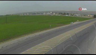 Trafik kazaları kameralara yansıdı