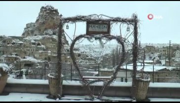 Çinli turistlerin kar keyfi