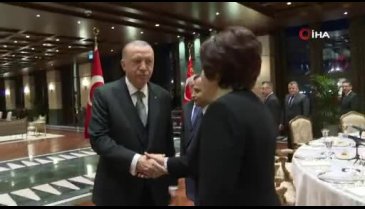 Cumhurbaşkanı Erdoğan, yasama, yürütme yargı organı temsilcileri ile bir araya geldi
