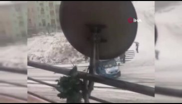 Başkent sokakları buz pistine döndü