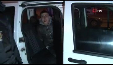 'Dur' ikazına uymayan plakasız motosiklet 5 kilometre sonunda yakalandı