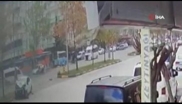 Kazaya karışan otomobilin hız kadranı 120'de takılı kaldı