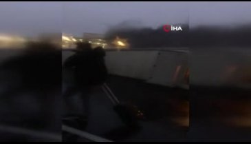Havaalanında çıkan yangın uçuşları iptal ettirdi