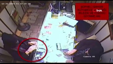 Akıl almaz soygun kameraya yansıdı