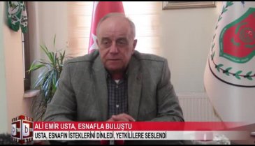 Bursa'da başkan Emir Ali Usta esnafla buluştu, kooperatif hakkında bilgilendirdi (ÖZEL HABER)