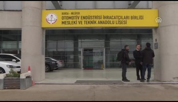 Bursa'da teknik eleman yetiştirecek okulda "Türkiye'nin Otomobili" heyecanı