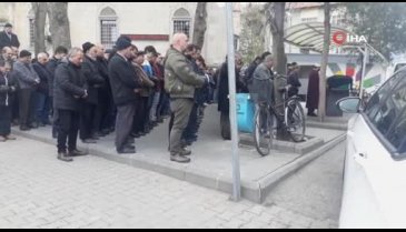 Adliye önünde öldürülen şahıs son yolculuğuna uğurlandı