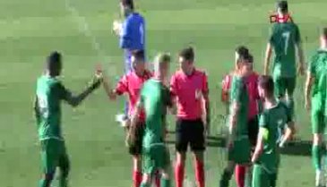 Bursaspor hazırlık maçında mağlup oldu