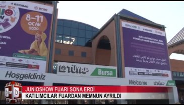 Bursa'da Junioshow çok sayıda sektör profesyonelini ağırladı! (ÖZEL HABER)