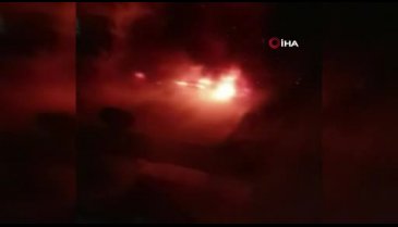 Dehşete düşüren yangında 5 kişi dumandan etkilendi