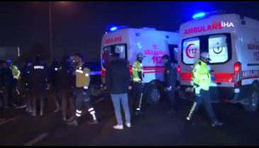 Başkent'te trafik kazası