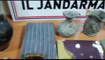 Tarihi eserleri satmayı planlarken yakalandılar