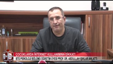 Ebeveynler çocuklardaki internet kullanımına dikkat etmeli! (ÖZEL HABER)