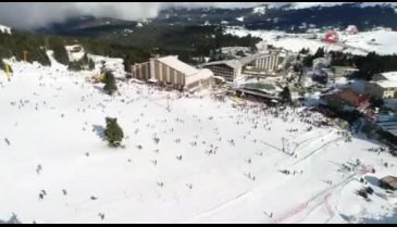 Bursa Uludağ'a yağan kar sezon sonuna kadar yetecek