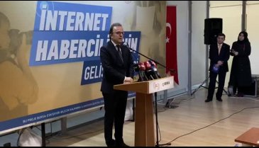 Bursa'da, 'İnternet Haberciliğinin Geliştirilmesi' eğitiminin sertifikaları verildi