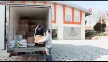 Bursa Nilüfer Belediyesi'nden depremzedelere yardım