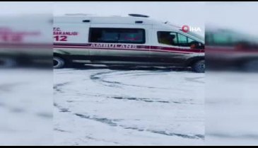 Ambulansla drift atan sürücüye soruşturma başlatıldı