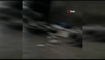 Rejim uçakları yine İdlib'i vurdu