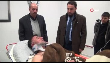 Çığın altından kurtulan kepçe operatörü yaşadıklarını anlattı