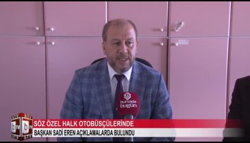 Bursa'da söz özel halk otobüsçülerinde! (ÖZEL HABER)