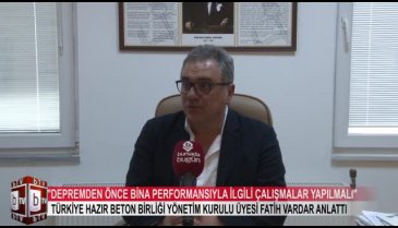 "Depremden önce bina performansıyla ilgili çalışmalar yapılmalı" (ÖZEL HABER)