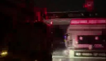 Tuzla piyade okulunda yangın çıktı