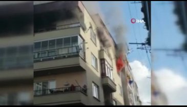 Bursa'da korkutan yangın!