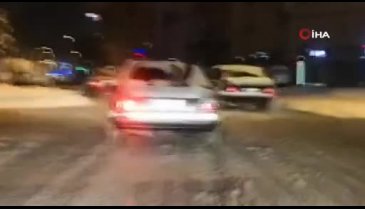 Drift attığı için stajyer sürücünün ehliyeti daimi olarak iptal edildi