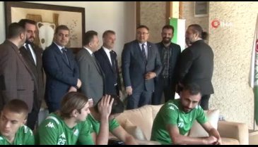 Bursaspor'a üst düzey ziyaret!