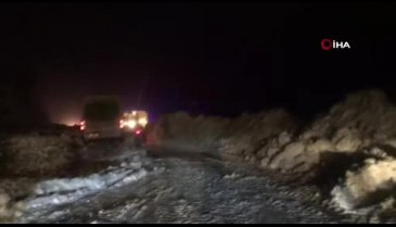 Zigana Dağı'na çığ düştü