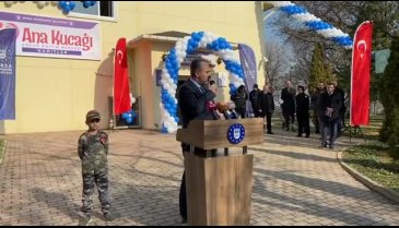 Bursa'da Hamitler Ana Kucağı Eğitim Merkezi'nin kurdelesi kesildi