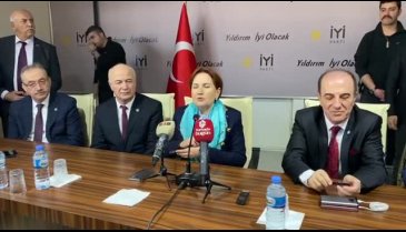 İYİ Parti Genel Başkanı Akşener'den Bursa'nın Kestel ilçesinde esnaf ziyareti