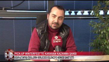 Bursa'da Pick-Up WinterFest'te karavan kazanma şansı (ÖZEL HABER)