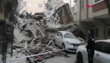 Bahçelievler'de bir bina çöktü -2