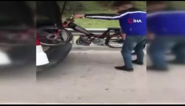 Bursa'da otobanda ölüm yarışı kamerada!