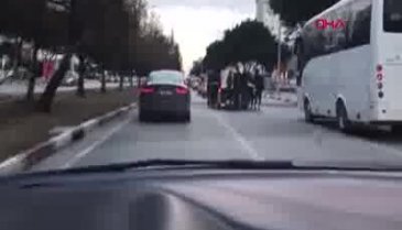 Patenli gençlerden tehlikeli yolculuk