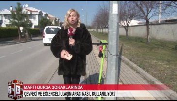 Çevreci ve eğlenceli ulaşım aracı "Martı" Bursa sokaklarında (ÖZEL HABER)