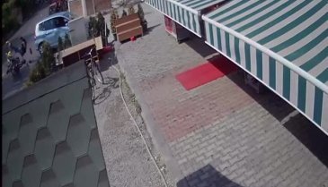 Bursa İznik'teki motosiklet kazasının görüntüleri ortaya çıktı