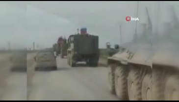 ABD zırhlı aracı, Ruslara ait zırhlı aracın önüne kırdı