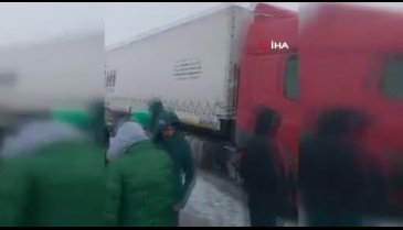 Bursaspor taraftarı kaza yaptı