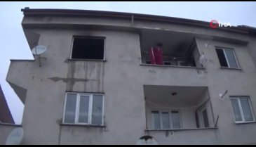 Bursa İnegöl'de ev yangını
