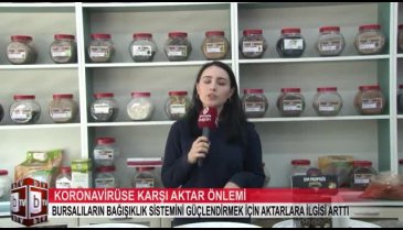 Bursa'da virüse karşı aktarlara ilgi arttı! Dut pekmezinde hileye dikkat (ÖZEL HABER)