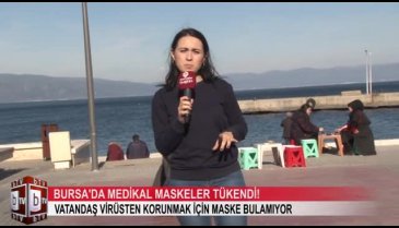 Türkiye'de medikal maskeler tükendi! Bursa'da eczanelerdeki stoklar bitti (ÖZEL HABER)