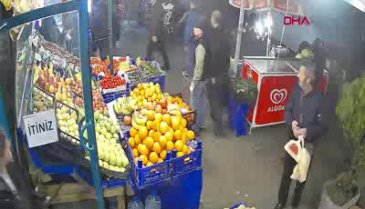 Husumetlisini görünce silahlar konuştu!