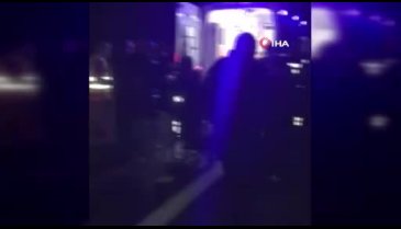 Bursa'da mültecileri taşıyan minibüs kaza yaptı!